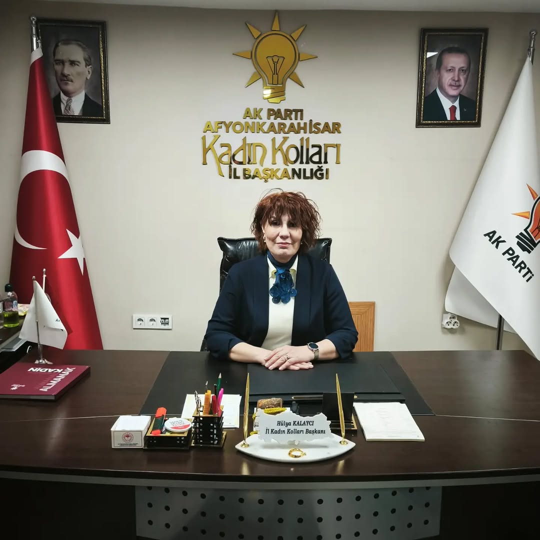 AK Parti Afyonkarahisar İl Kadın Kolları'ndan Öznur Kırman'a Destek