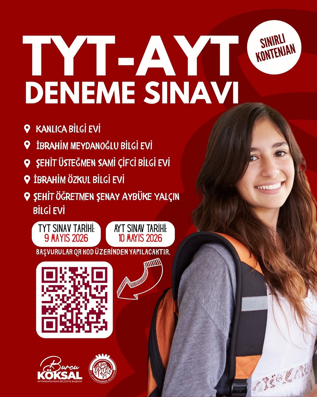 Afyonkarahisar Belediyesi Gençleri Sınavlara Hazırlıyor