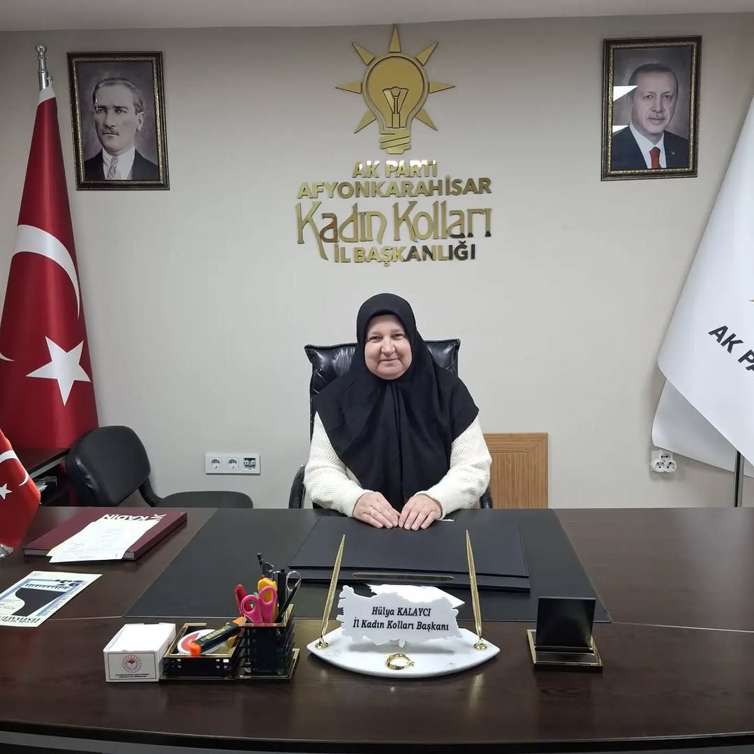 AK Parti Afyonkarahisar İl Kadın Kolları'ndan Nöbetçi Yönetim Kurulu Üyesi Fadime Özçelik Paylaşımı