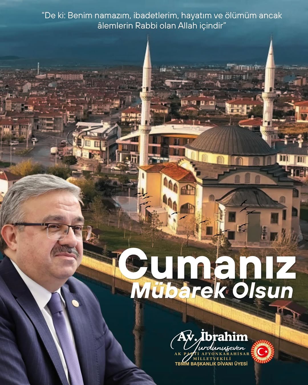 Ak Parti Afyonkarahisar Milletvekili İbrahim Yurdunuseven'den Anlamlı Paylaşım