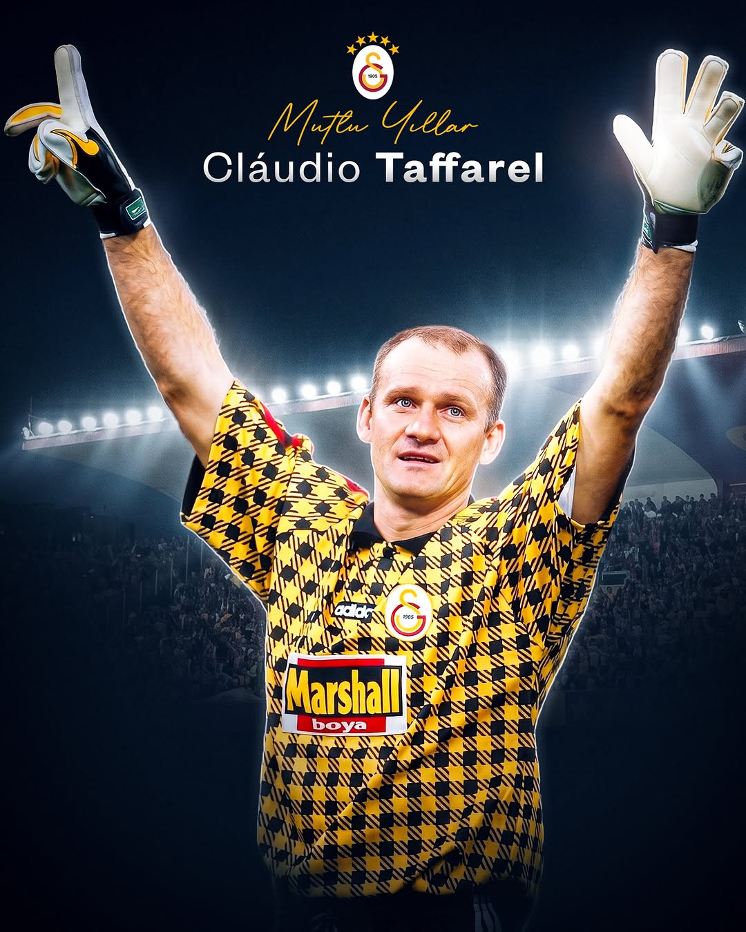 Galatasaray'ın Efsane Kalecisi Cláudio Taffarel'in Doğum Günü Kutlandı
