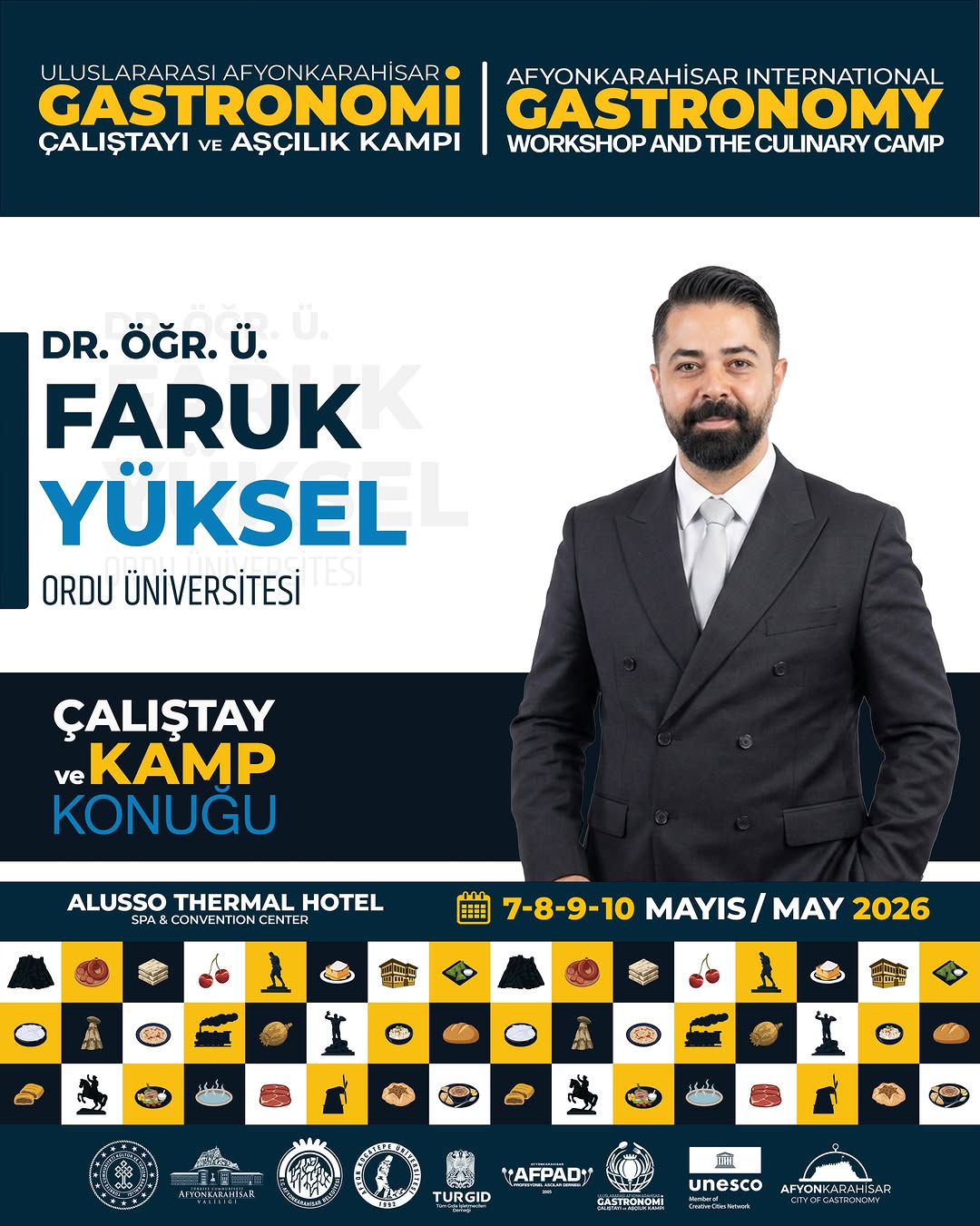 Uluslararası Afyonkarahisar Gastronomi Çalıştayı ve Aşçılık Kampı Düzenleniyor