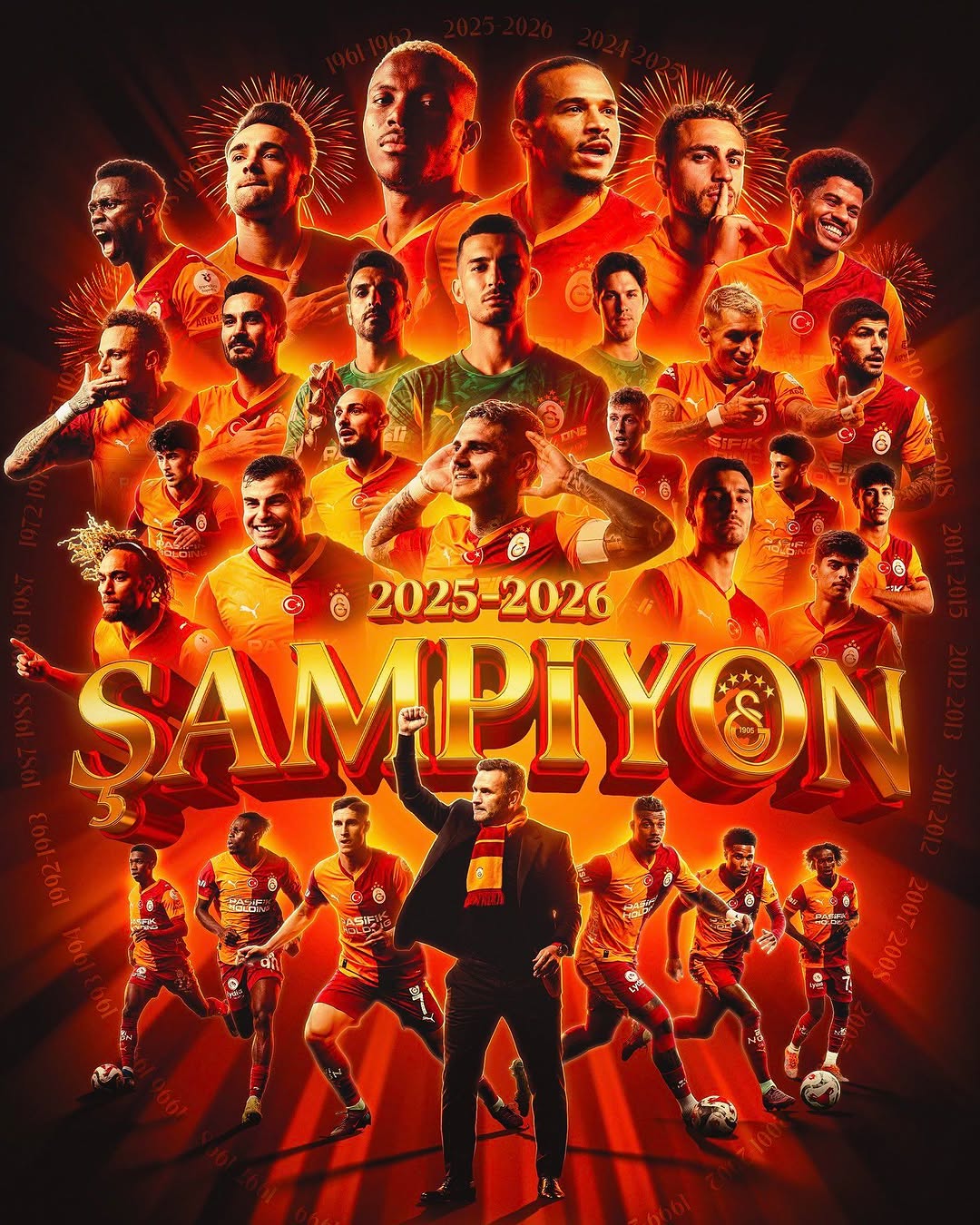 Galatasaray 2025-2026 Sezonunda 4. Kez Şampiyon Oldu!