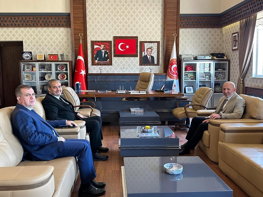 Rektörümüz Prof. Dr. Adem Aslan, Afyonkarahisar İl Genel Meclis Başkanı Mehmet Siper’i ziyaret etti