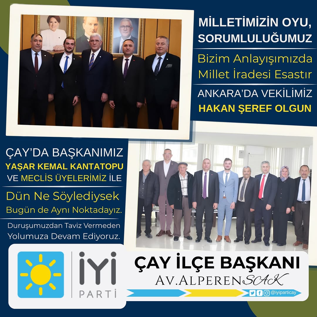 Milletin Oyu, Bizim Sorumluluğumuz: Afyonkarahisar Siyasetinden Örnekler