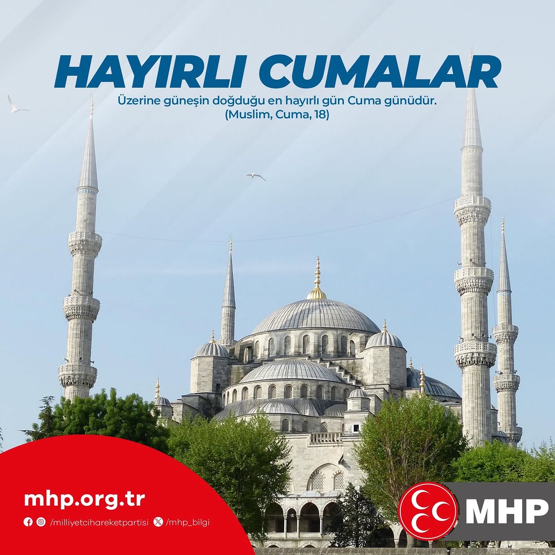 Mhp Afyonkarahisar Milletvekili Mehmet Taytak'tan Hayırlı Cumalar Mesajı