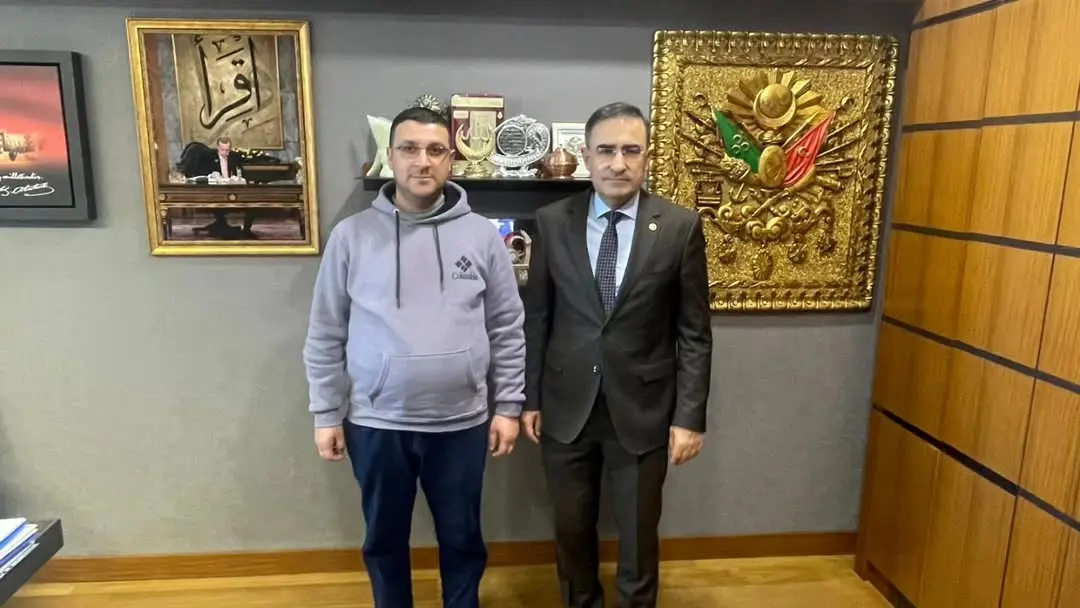 Afyon'dan Gelen Şükrü Yeşilay Gazi Meclisimizde Ağırlandı