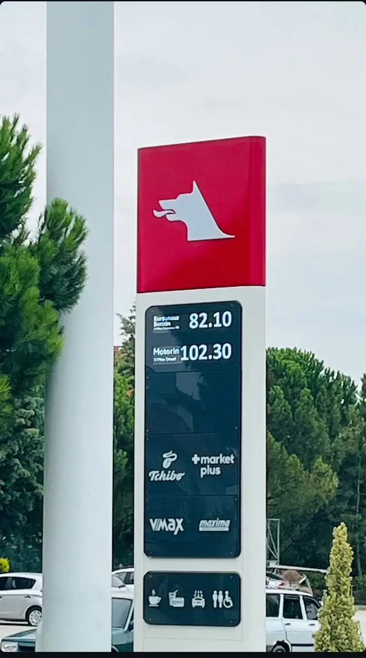 Banaz'da akaryakıt fiyatları güncellendi