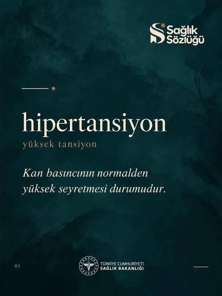 Denizli İl Sağlık Müdürlüğü'nden hipertansiyon açıklaması
