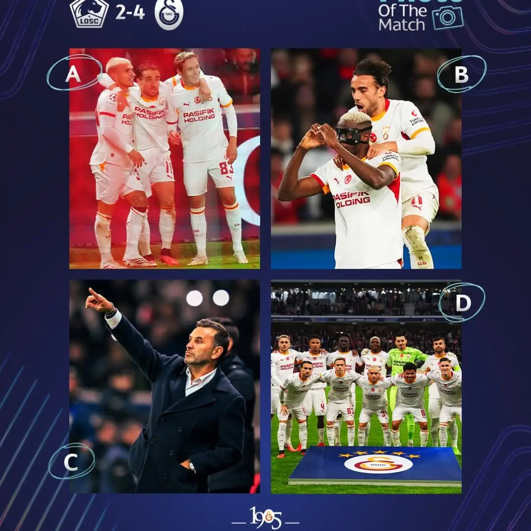Galatasaray'ın Katkılarıyla Karşılaşmanın En Güzel Sarı Kırmızı Kareleri Seçiliyor