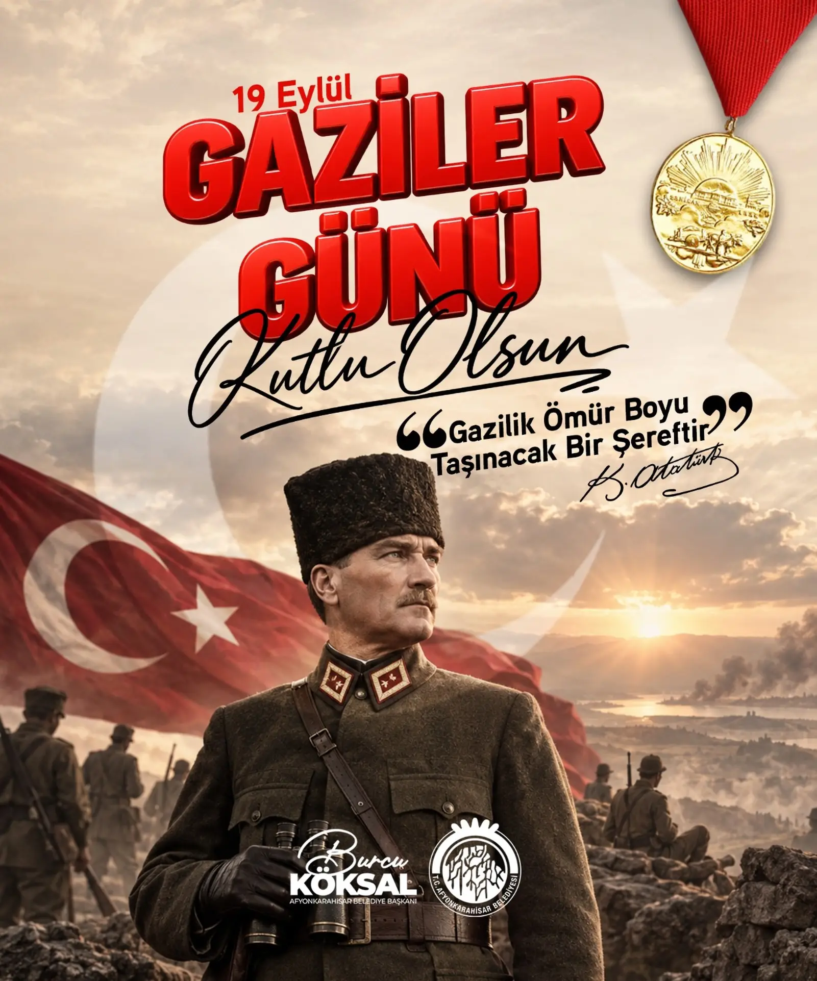 Gaziler Günü'nde şehitler anıldı