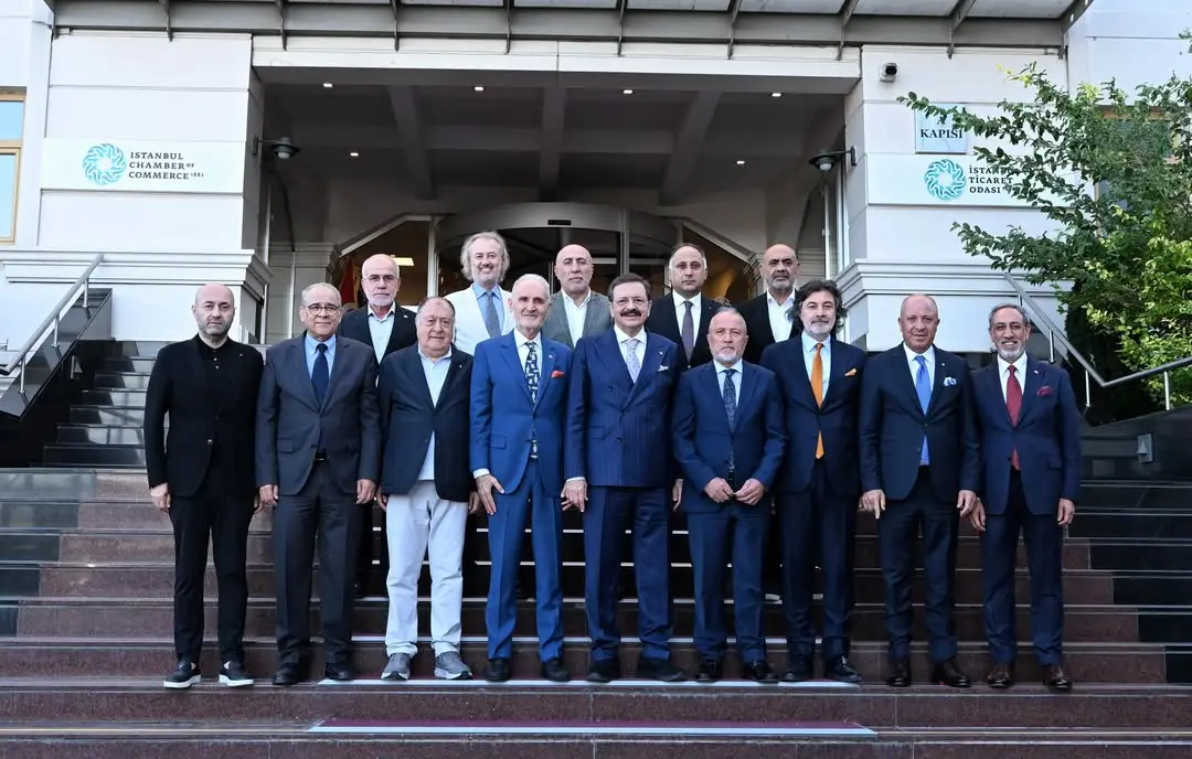 TOBB Başkanı Mustafa Rifat Hisarcıklıoğlu İstanbul Ticaret Odası Yönetim Kurulu Başkanı ve Üyelerini Ziyaret Etti