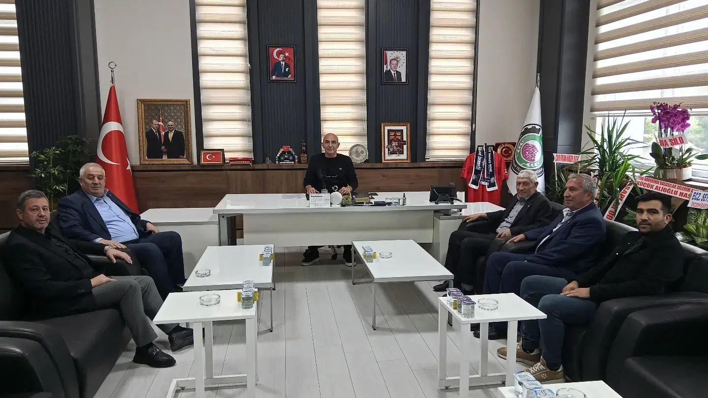Ziraat Odası Başkanı'ndan Ticaret Borsası'na Ziyaret
