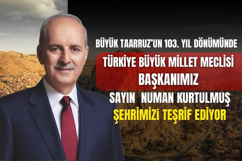 TBMM Başkanı Kurtulmuş, Büyük Taarruz'un 103. Yıl Dönümü Kutlamalarına Katılacak
