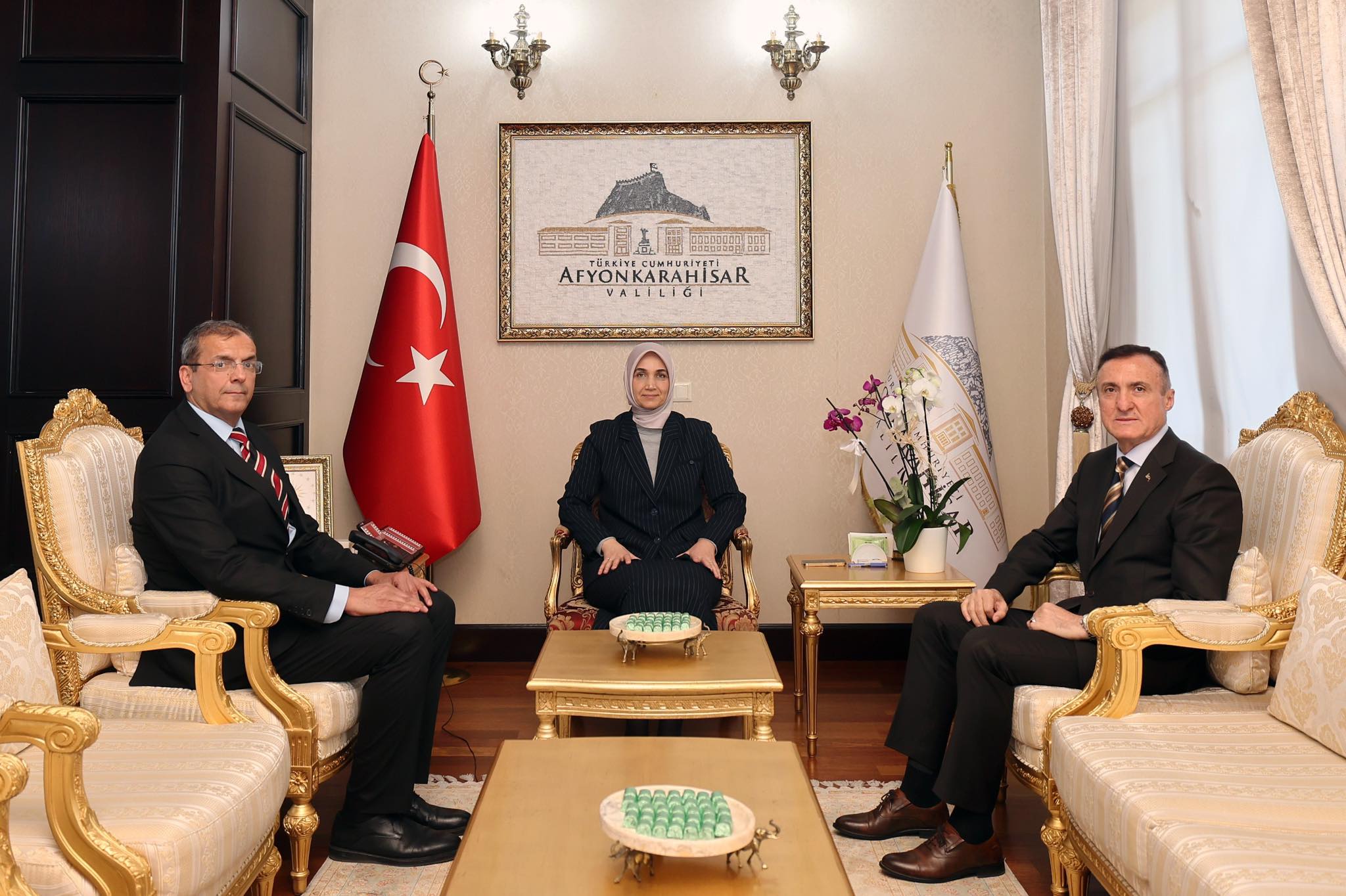 Afyonkarahisar Valiliği'nde Önemli Ziyaret