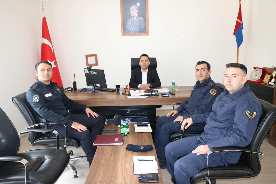 İhsaniye'de Güvenlik ve Esnaf Ziyaretleri