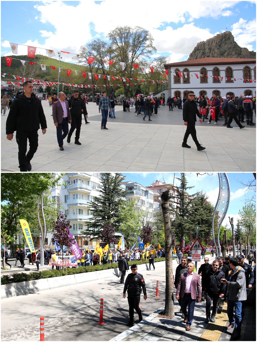 Afyonkarahisar'da 1 Mayıs Etkinlikleri İçin Özel Güvenlik Tedbirleri