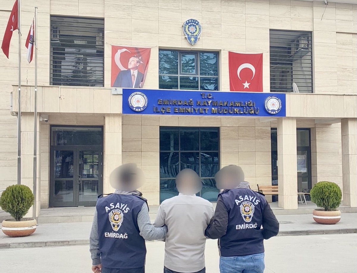 Afyonkarahisar'da Hırsızlık Şüphelisi Yakalandı