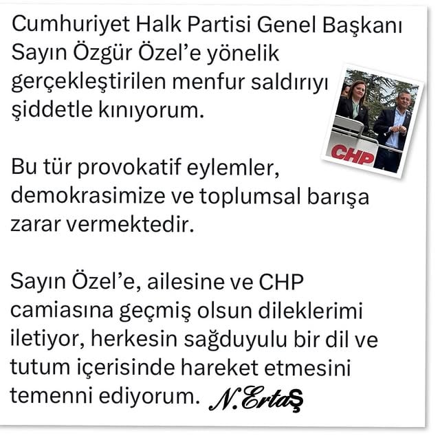 Gelecek Partisi Afyonkarahisar'da Yeni Başkan: Niyazi Ertaş