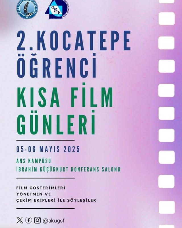 Afyon Kocatepe Üniversitesi'nde Kısa Film Coşkusu: Kocatepe Öğrenci Kısa Film Günleri Başladı