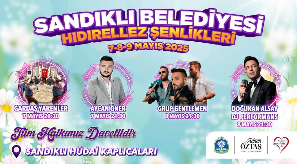 Sandıklı'da Hıdırellez Coşkusu: Üç Gün Boyunca Eğlence Şöleni!