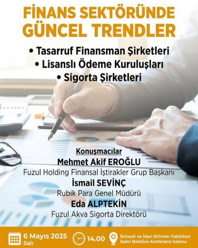 Afyon Kocatepe Üniversitesi'nde "Finans Sektöründe Güncel Trendler" Konferansı