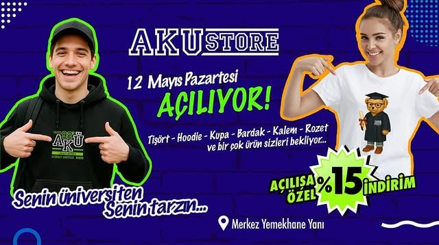 Afyon Kocatepe Üniversitesi'nde Yeni Mağaza: AKÜ Store Açılıyor