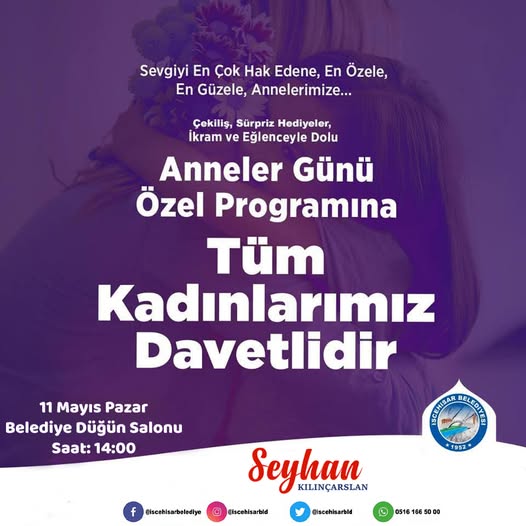 İscehisar'da Anneler Günü Coşkusu: Sürprizler ve Eğlence Dolu Bir Gün Bekliyor!