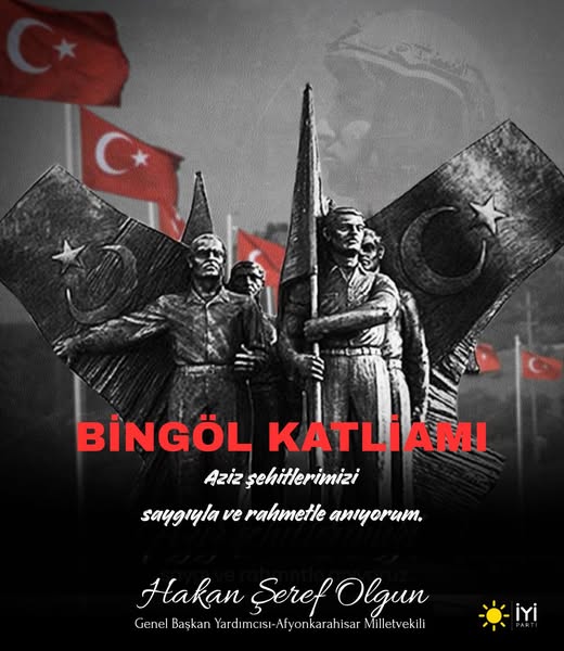 İYİ Parti'den Bingöl-Elazığ Şehitleri İçin Anma Mesajı