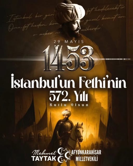 1453 Ruhuyla İstanbul'un Fethi Anılıyor