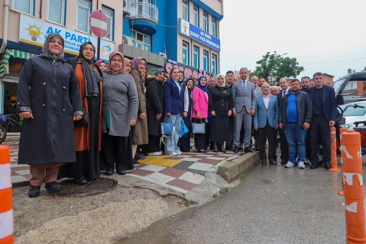 AK Parti Afyonkarahisar İl Başkanı Şahin, Şuhut Teşkilatını Ziyaret Etti