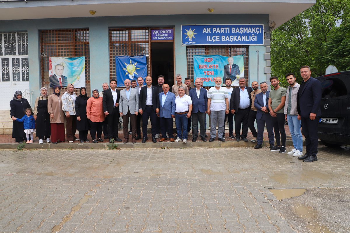 AK Parti Afyonkarahisar İl Başkanı Turgay Şahin Başmakçı İlçe Teşkilatını Ziyaret Etti