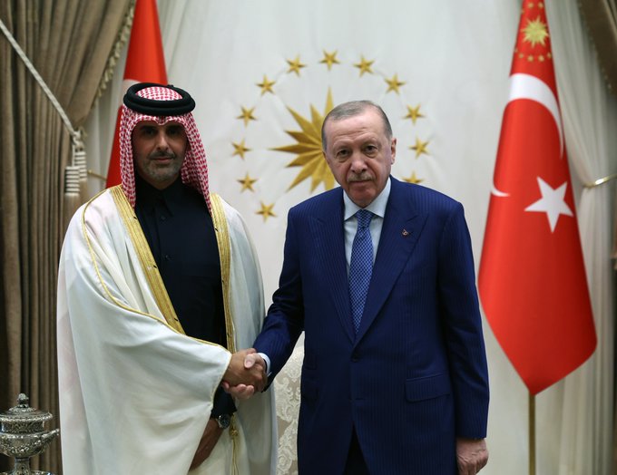 Cumhurbaşkanı Erdoğan'dan Büyükelçi Kabulü