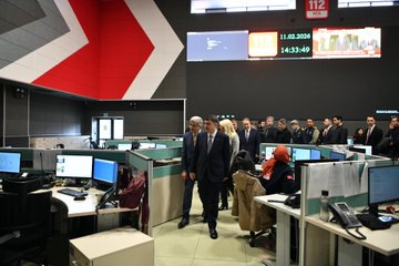 112 Günü'nde Vali Ziyareti