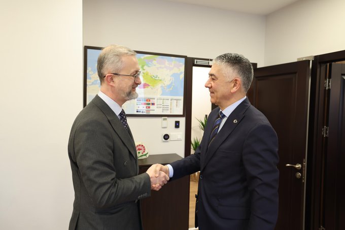 Ukrayna Büyükelçisi'nden Nezaket Ziyareti