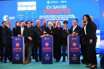 Konut Projesi Kura Çekimi Gerçekleşti