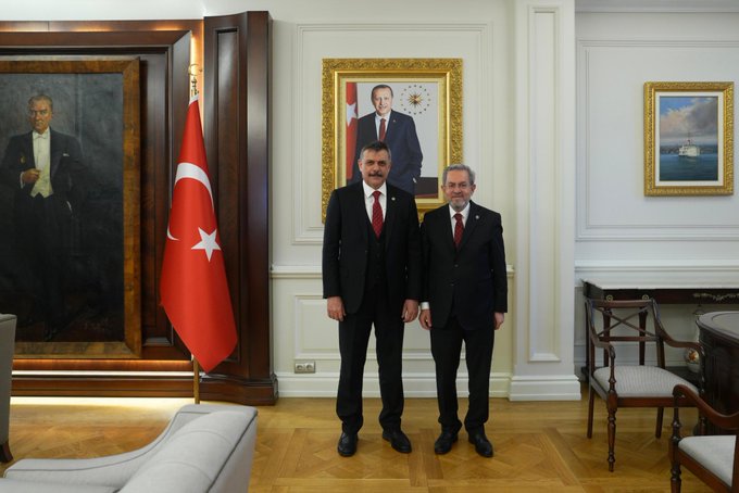 Rektörden Bakan Çiftçi'ye Ziyaret