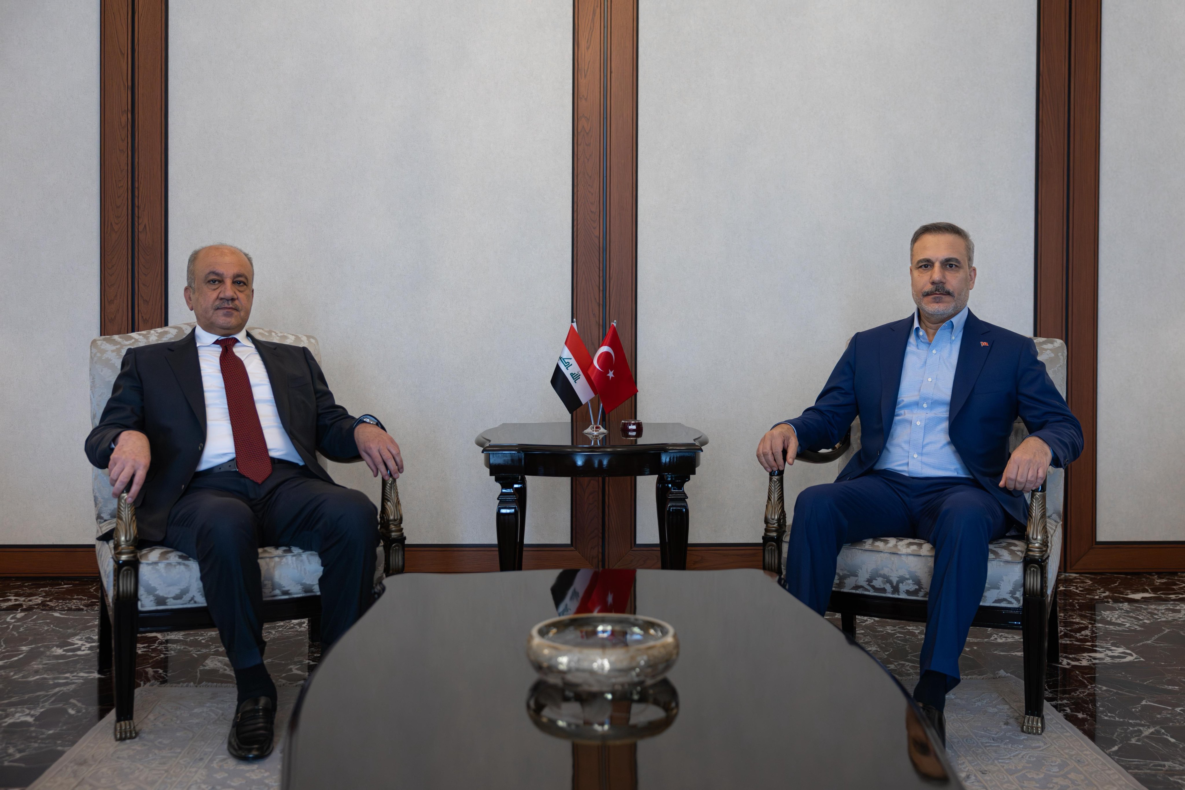 Bakan Fidan Iraklı Mevkidaşıyla Görüştü