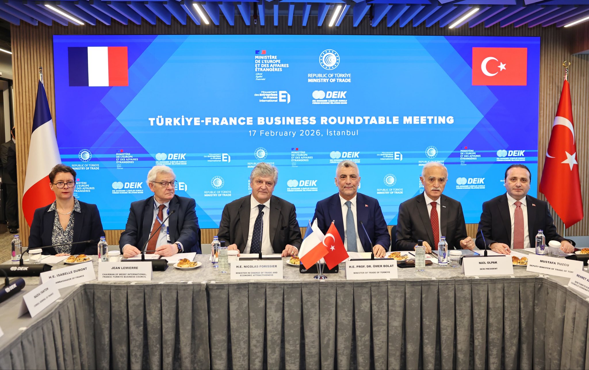 Türkiye-Fransa İş Forumu Gerçekleşti