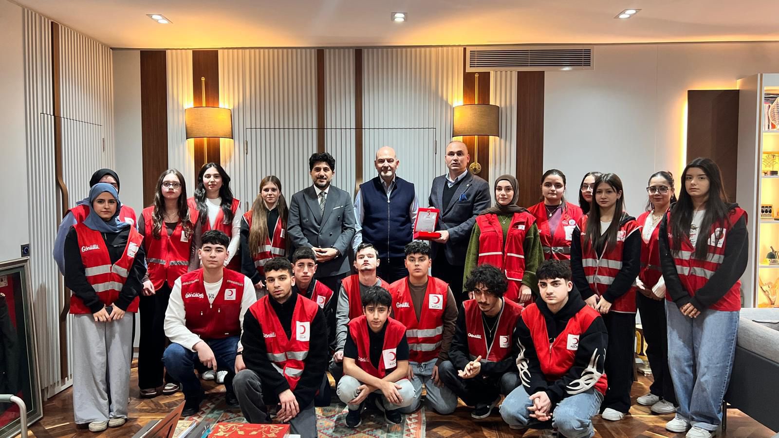 Kızılay Gönüllüleri Ağırladı