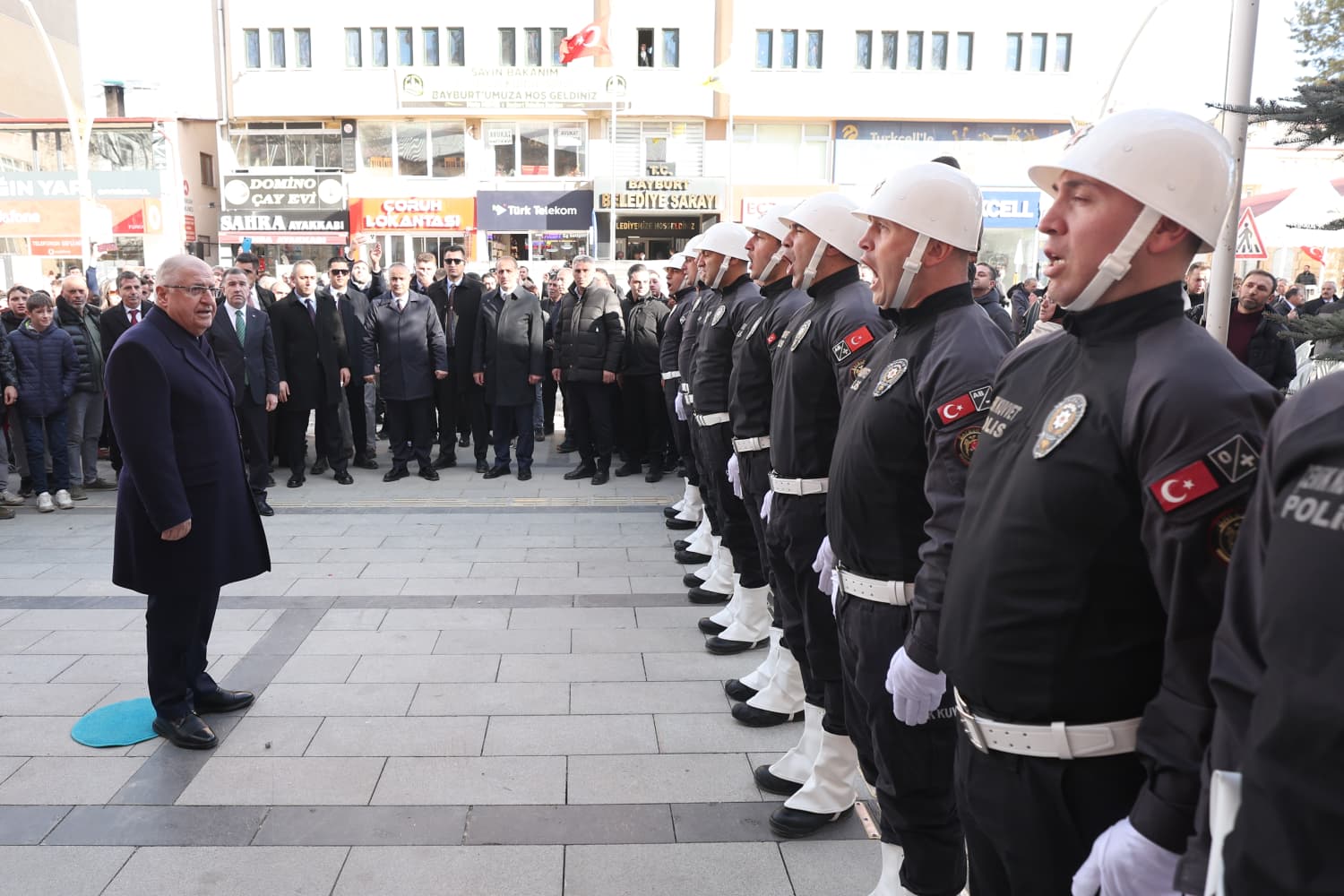Bakan Güler Bayburt'ta