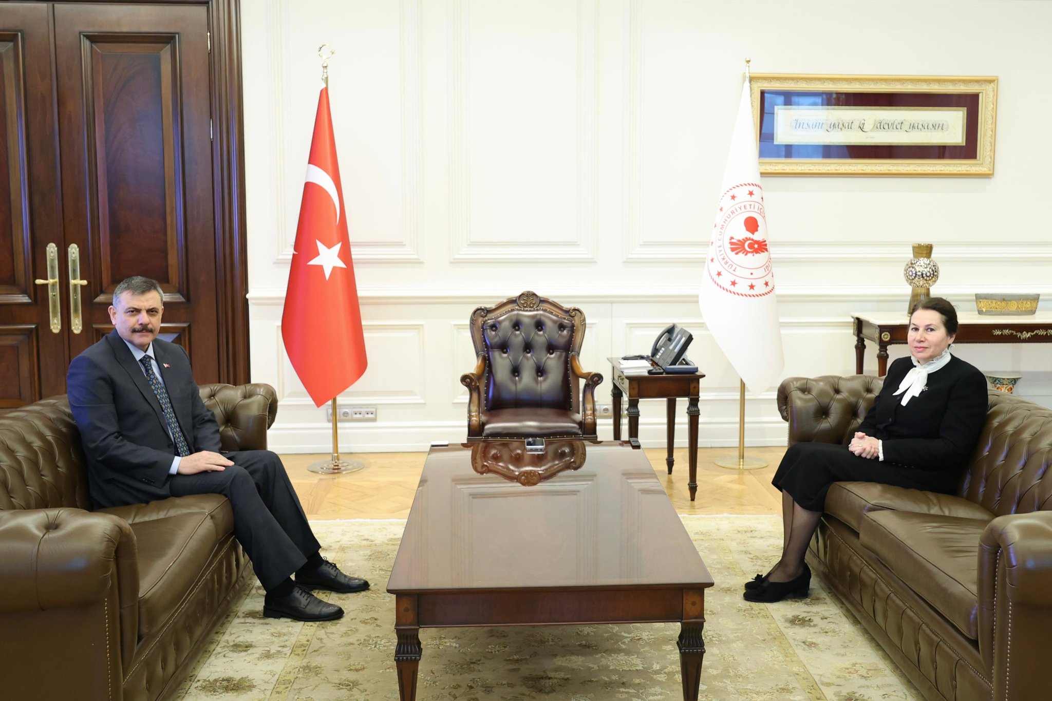 Zerrin Güngör'den Bakanlık Ziyareti