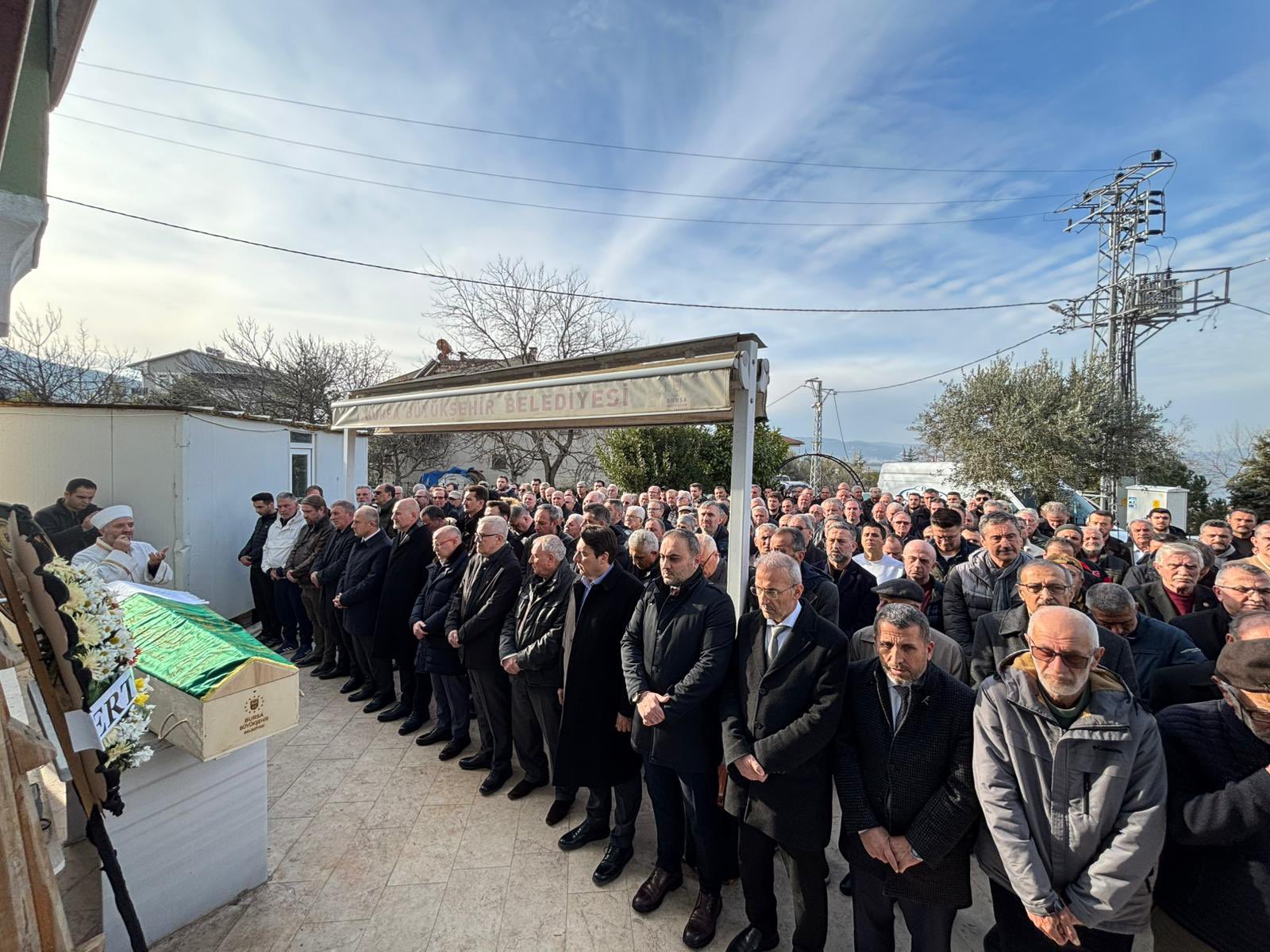 Zeki Akın’ın Cenazesine Katılım