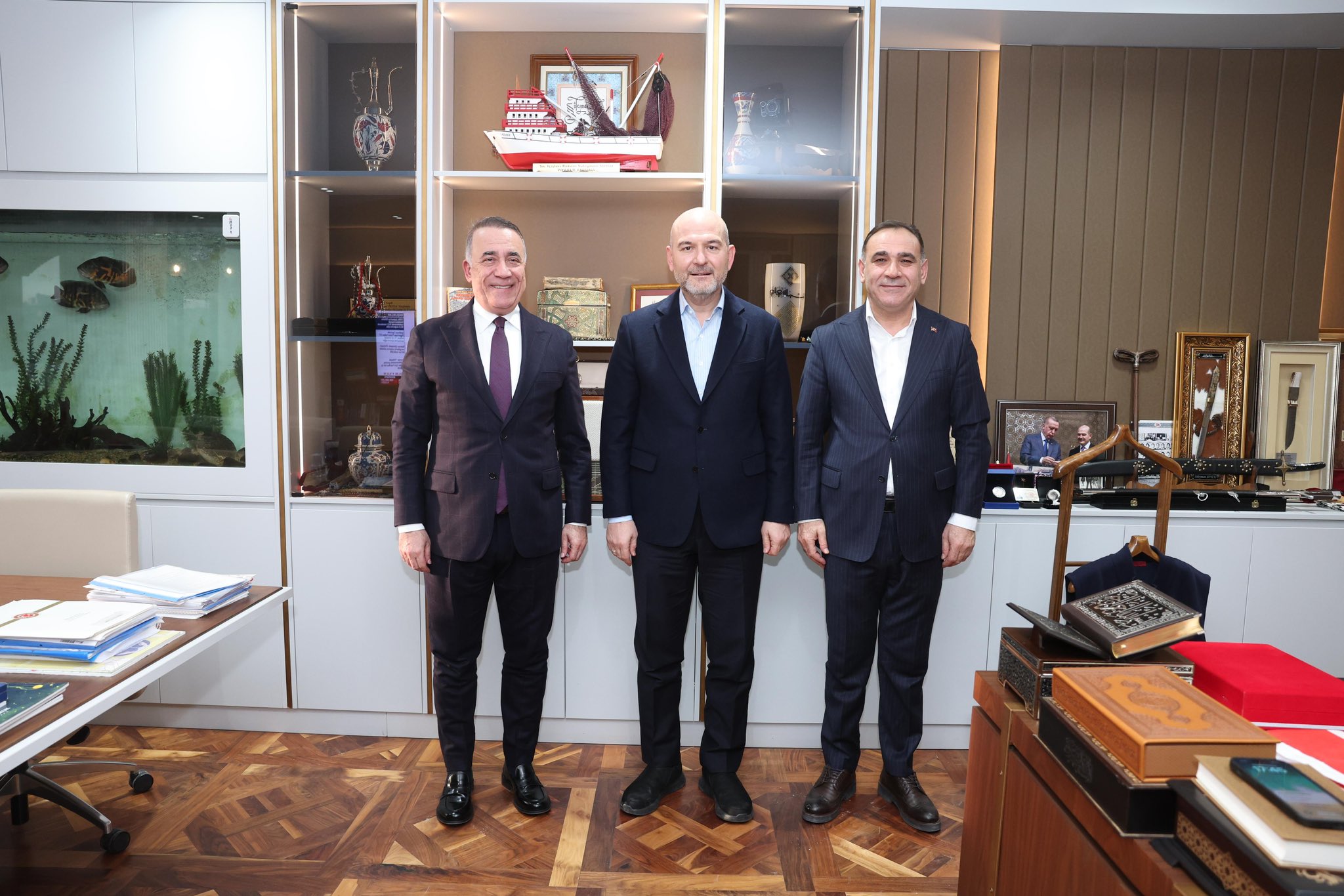 Soylu'ya Ziyaret Gerçekleşti