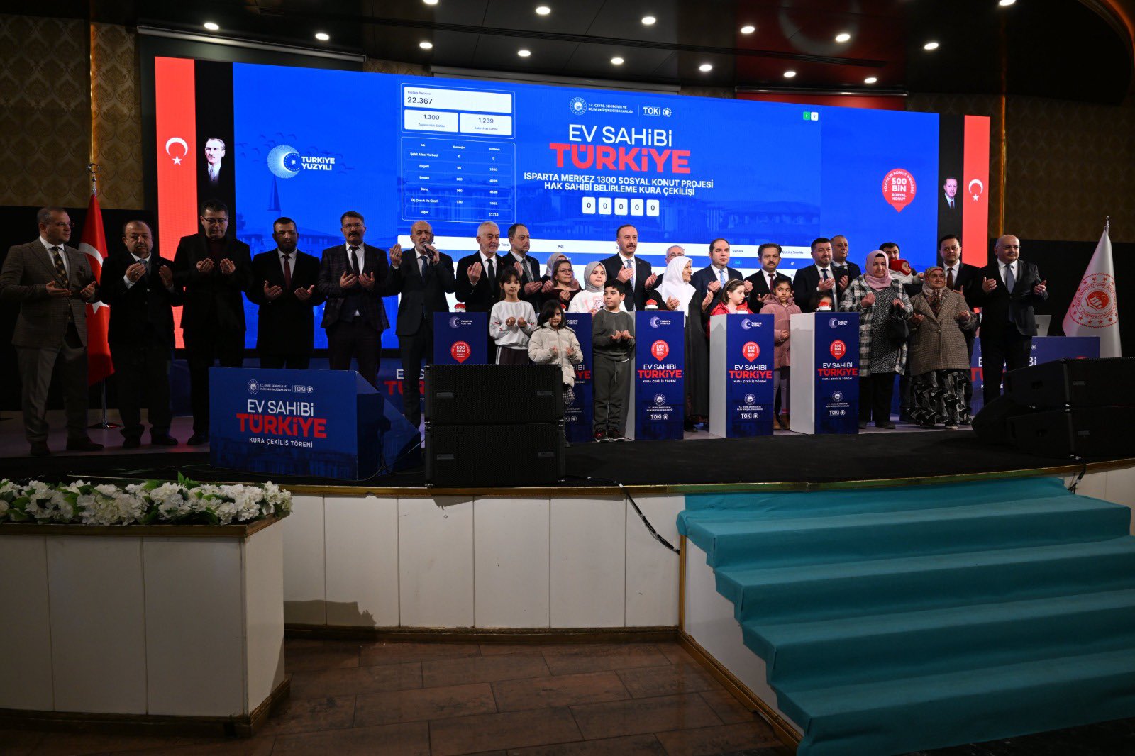 Yüzyılın Konut Projesi Kura Çekimi