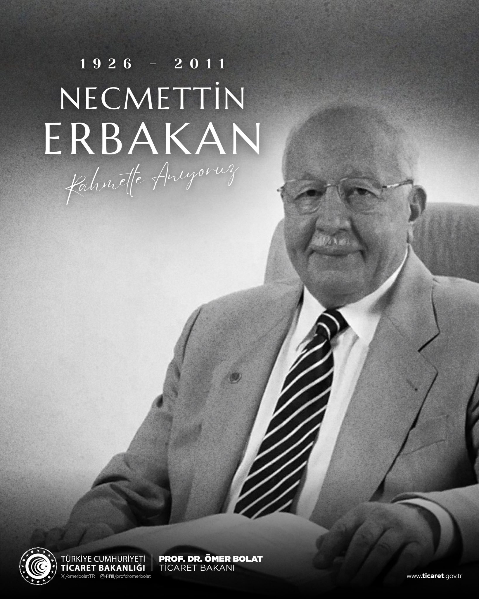 Erbakan, vefatının yıldönümünde anıldı
