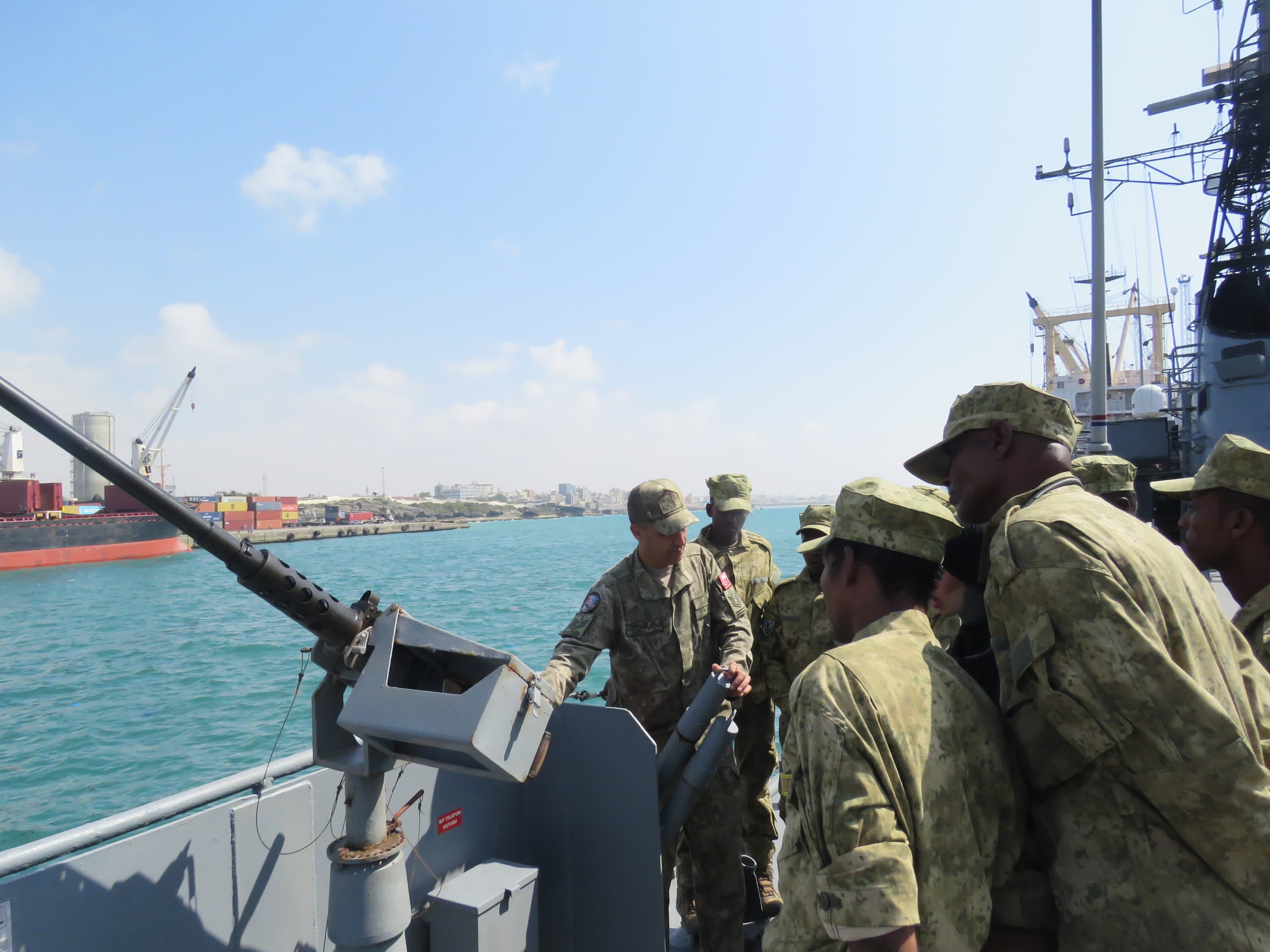 Somali Deniz Kuvvetlerine Eğitim