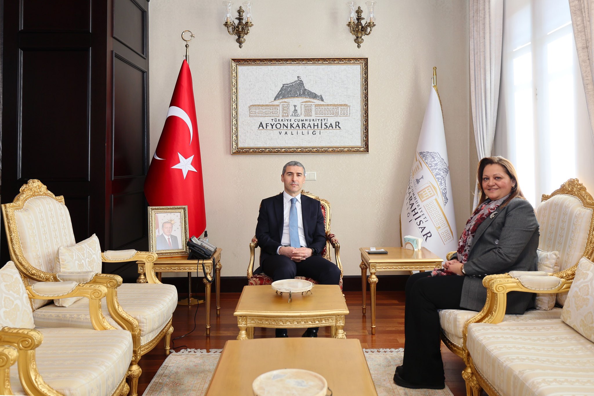 Vali Aktaş'a Ziyaret