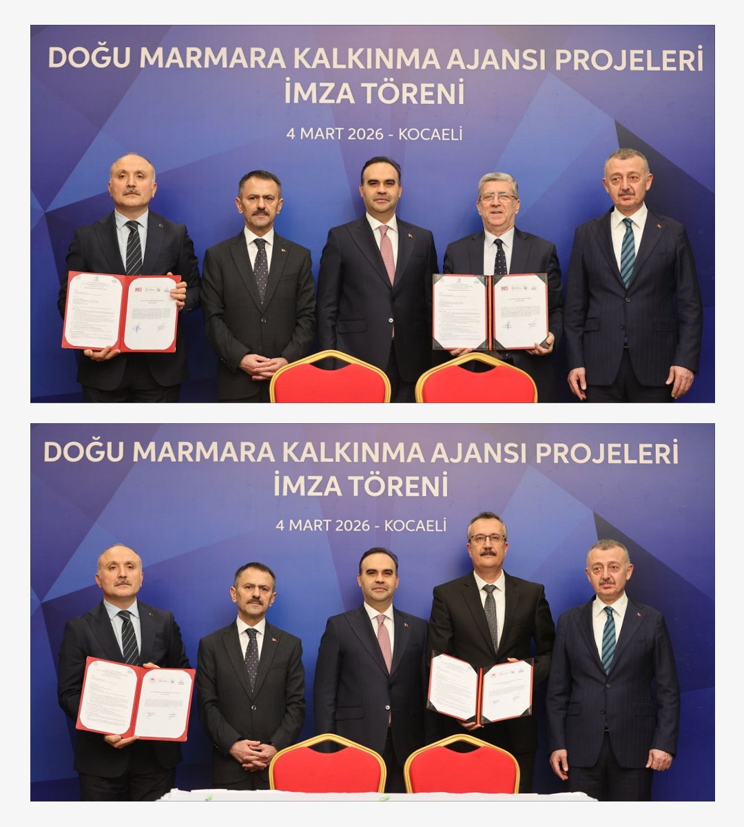 Bakan İmza Törenine Katıldı