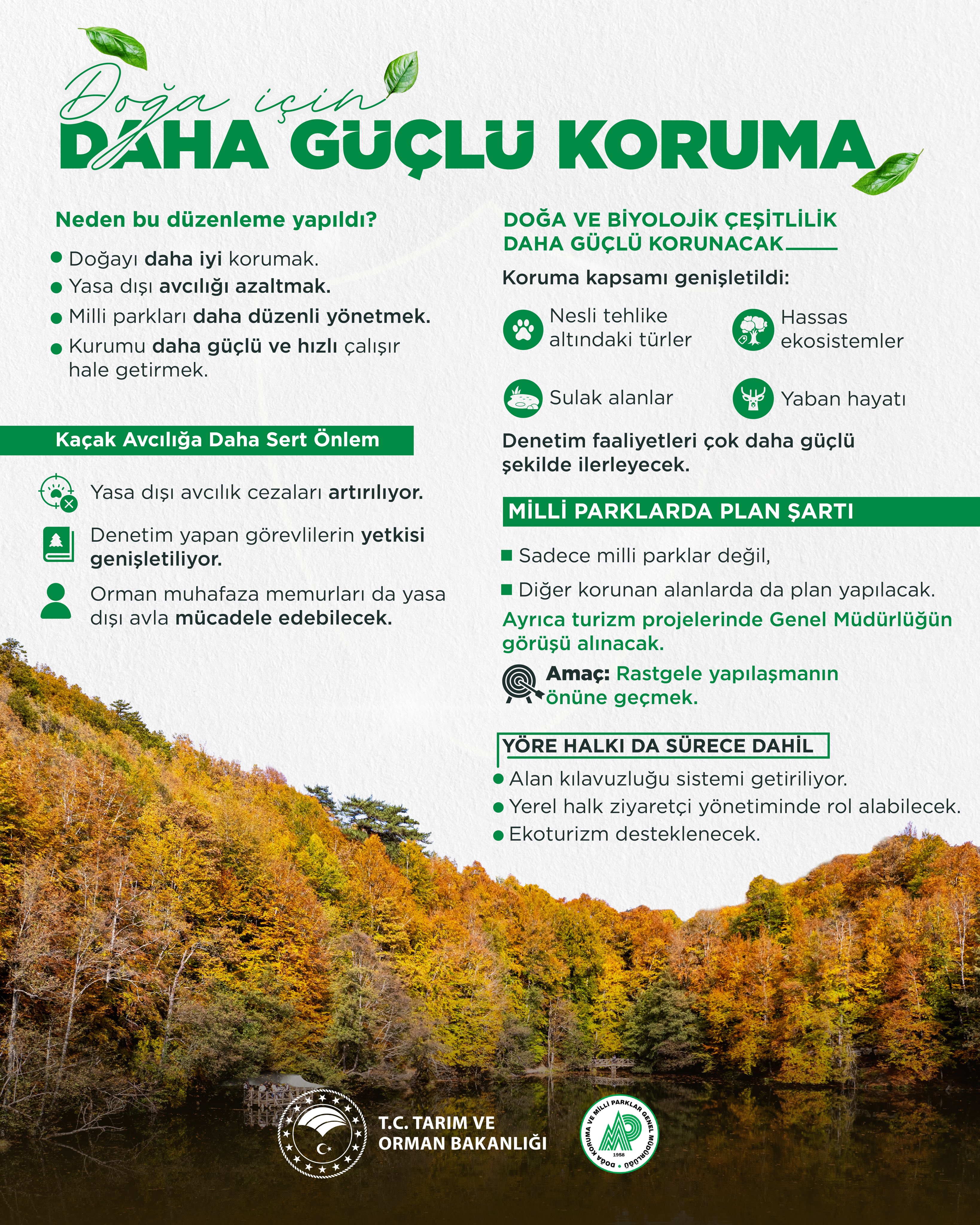 Milli Parklar Kanunu Kabul Edildi